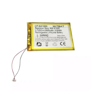 Battery for Sony Walkman NWZ-X1000 NWZ-X1050 NWZ-X1051 NWZ-X1060 NWZ-X1061