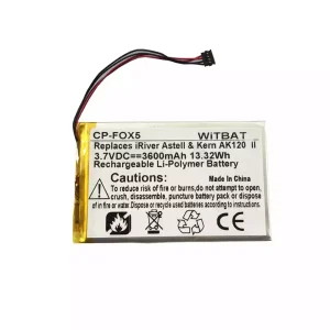 Battery for FIIO X1 X3 X5 X7
