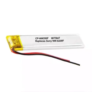 Battery for Sony NW-S200F,NW-S202F,NW-S203F,NW-S205F