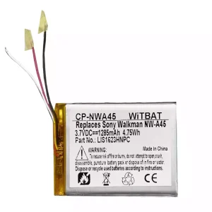 Battery for Sony Walkman NW-ZX500 NW-ZX505 NW-ZX507,LIS1623HNPC