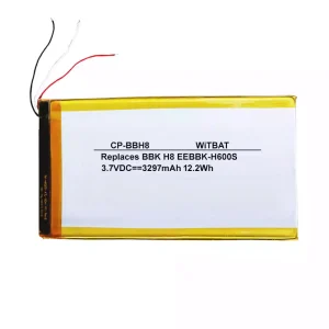 Battery for BBK H8,H8S,H9,H9S,EEBBK-H600S