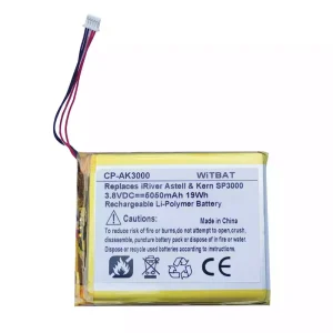 Battery for iRiver Astell & Kern Acro CA1000,PPR41