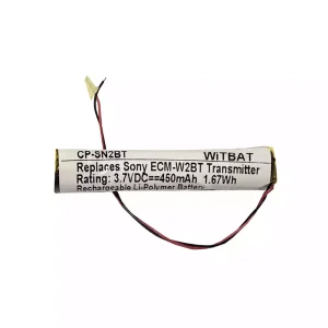Battery for SONY ECM-W2BT LIS1643