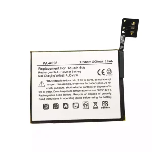 Battery for iPod Touch 6,A1574,A1641,020-00425