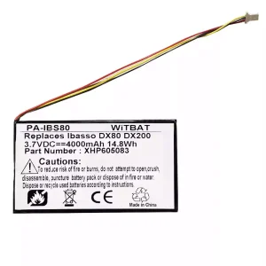 Battery for Ibasso DX80,DX120,DX200,DX220,XHP605083