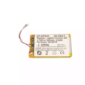 Battery for Logitech 533-000128,915-000257,915-000260