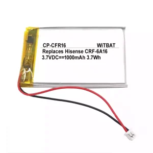 Battery for Hisense CRF-6A16,CRF-6C16