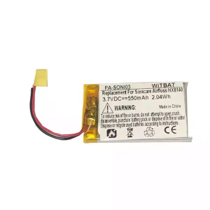 Battery for Philips Sonicare Airfloss HX8140, HX8230, HX8240