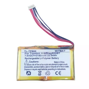 Battery for Topdon ArtiDiag800BT,PC944755-2S1P